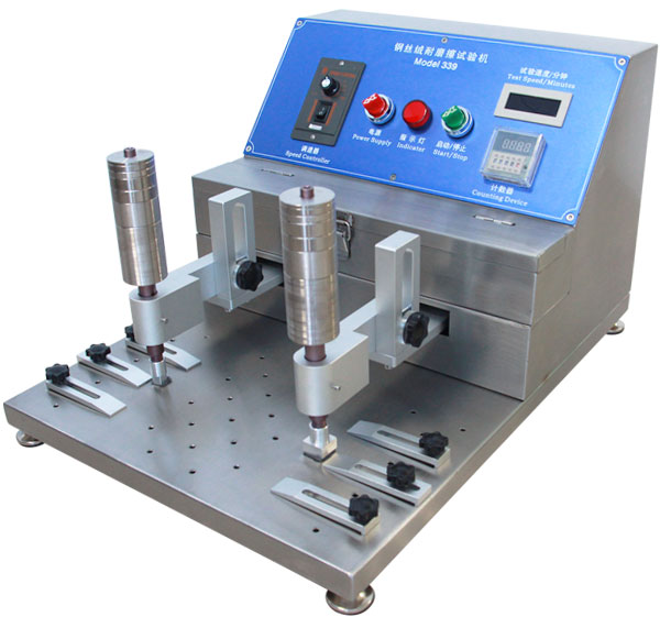 SDR339鋼絲絨酒精耐摩擦試驗(yàn)機(jī) 操作