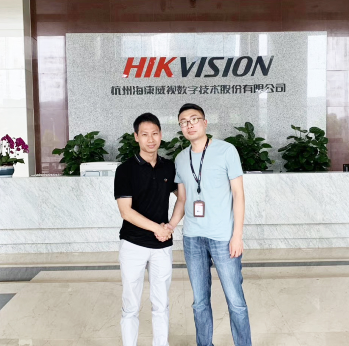 我司與杭州?？低曔_(dá)成合作