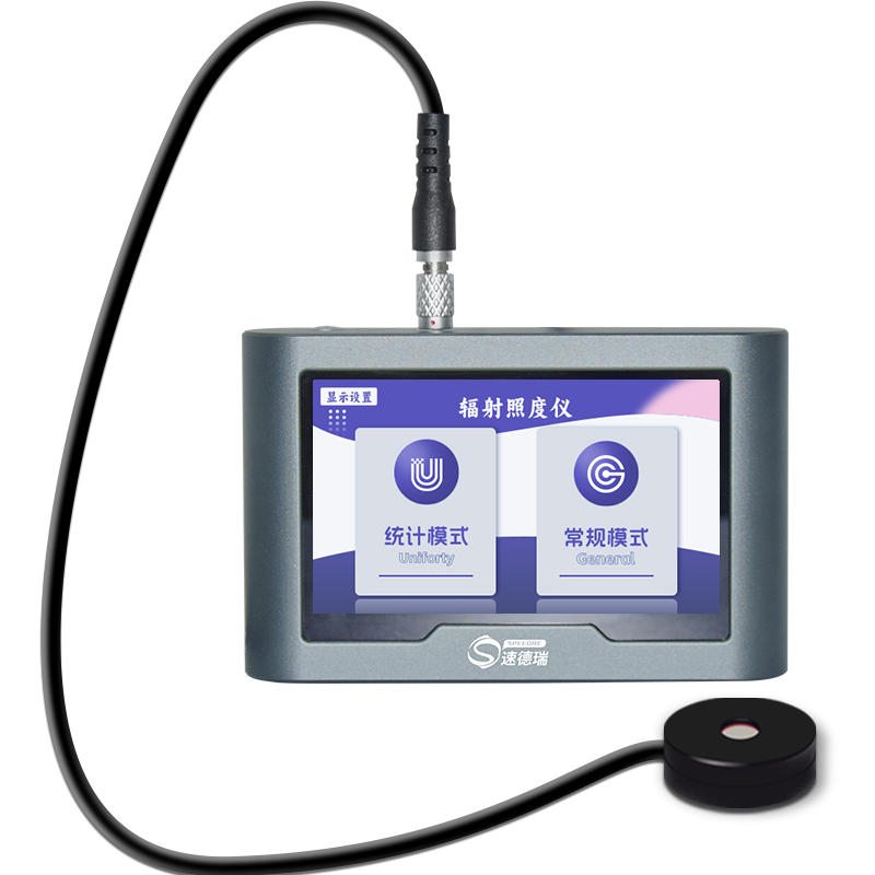 新品問世-觸摸屏紫外輻射照度計TS280S